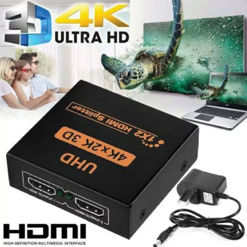 Splitter HDMI 1x2 KHS014K - 4K
