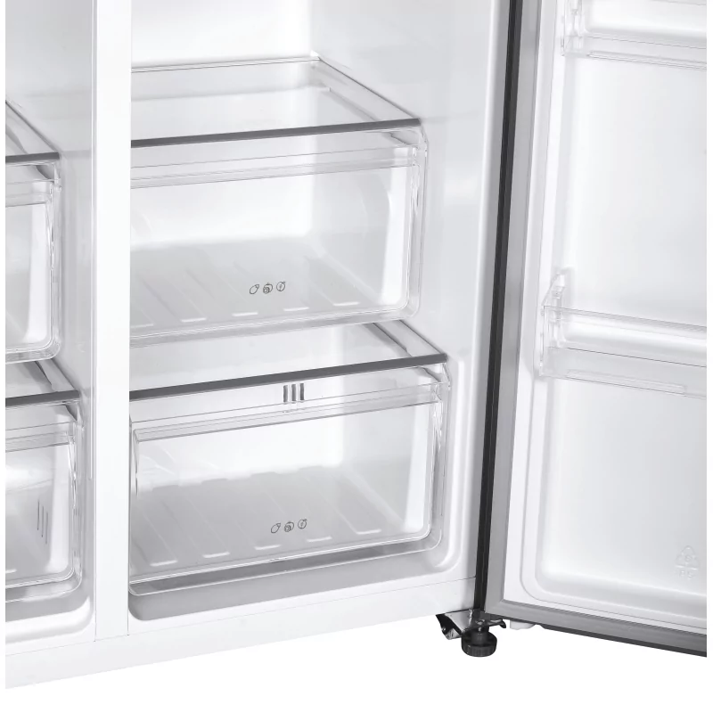 Kontrolsat - Candy CHSBSO-6174XWD American Fridge Freezer (529L - Class E - Inox)