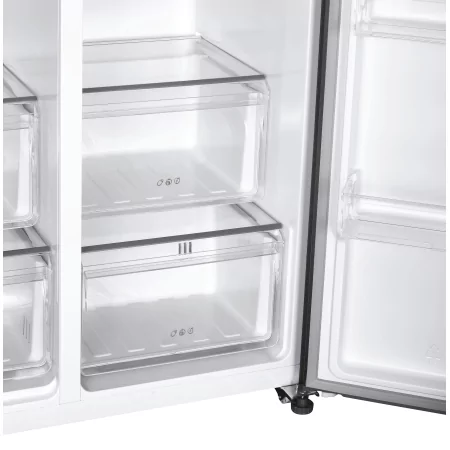 Kontrolsat - Frigorífico Americano Candy CHSBSO-6174XWD (529L - Classe E - Inox)