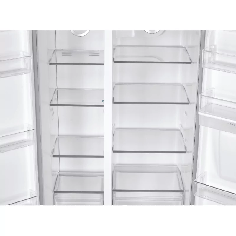 Kontrolsat - Candy CHSBSO-6174XWD American Fridge Freezer (529L - Class E - Inox)