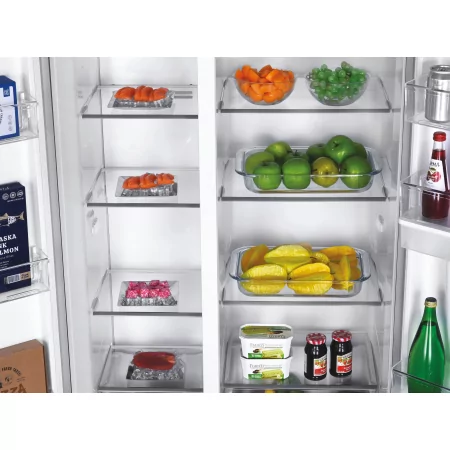 Kontrolsat - Candy CHSBSO-6174XWD American Fridge Freezer (529L - Class E - Inox)