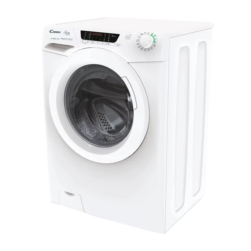 Kontrolsat - Máquina Lavar Roupa Candy HE1284TWM6/1-S (8kg - 1200rpm - Classe A)