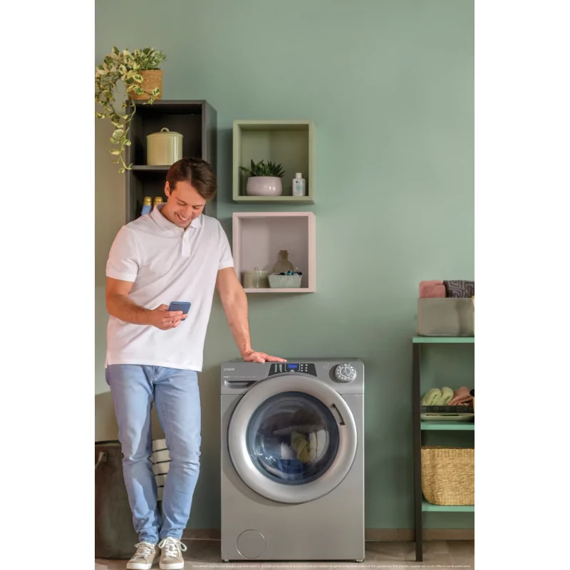 Kontrolsat - Máquina De Lavar Roupa Candy - (9Kg - 1600rpm) - RP696WMRR8/1-S