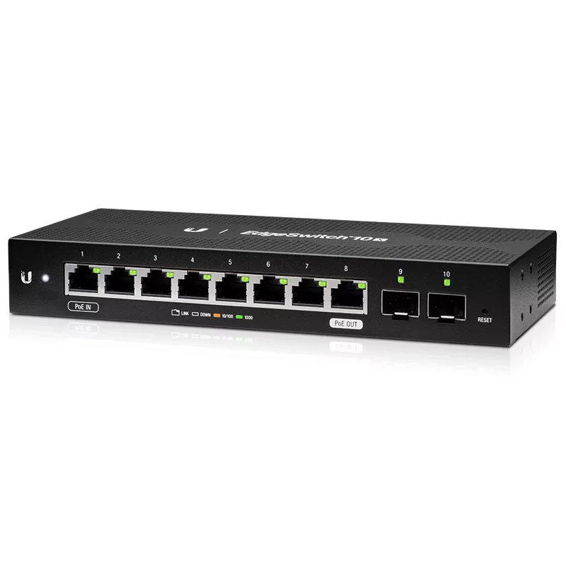 Kontrolsat - Ubiquiti Switch - 10 Ports - ES-10X Kontrolsat - Ubiquiti Switch - 10 Ports - ES-10X