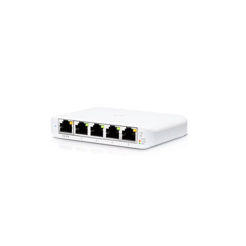 Kontrolsat - Switch Ubiquiti Unifi Flex Mini - 5 Portas - USWFLEXMINI (Pack 5)