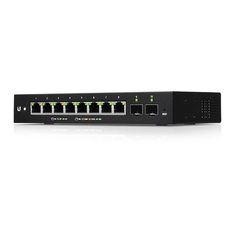 Kontrolsat - Ubiquiti EdgeSwitch Switch - 10 Ports - ES-10XP