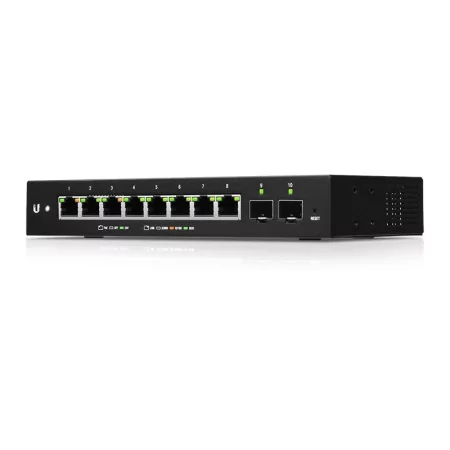 Kontrolsat - Ubiquiti EdgeSwitch Switch - 10 Ports - ES-10XP Kontrolsat - Ubiquiti EdgeSwitch Switch - 10 Ports - ES-10XP