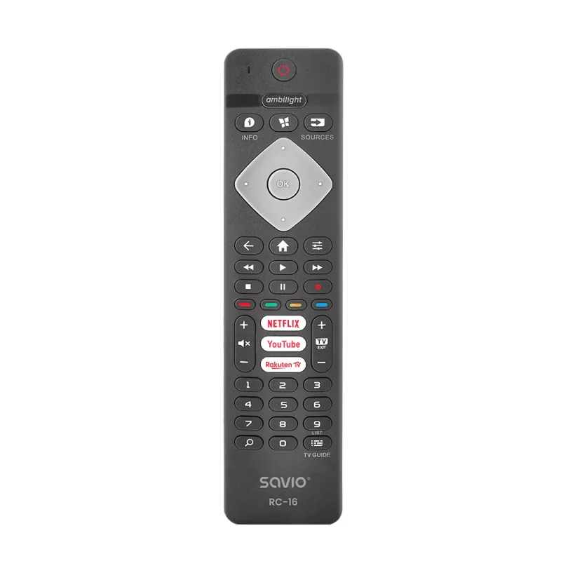Kontrolsat - Comando Universal TV Philips Ambilight - Savio RC-16