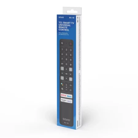 Kontrolsat - TCL Universal Smart TV Remote Control - Savio RC-15 Kontrolsat - TCL Universal Smart TV Remote Control - Savio RC-15