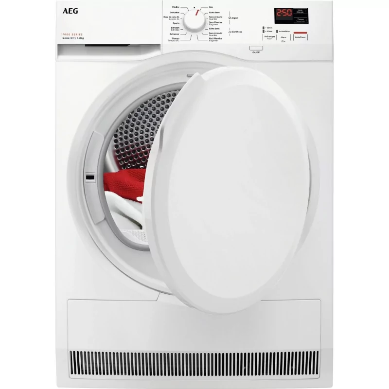 Kontrolsat - Máquina Secar Roupa AEG - 8KG - Bomba de Calor - Classe A+++ - TR708A0OZ Kontrolsat - Máquina Secar Roupa AEG - 8KG - Bomba de Calor - Classe A+++ - TR708A0OZ
