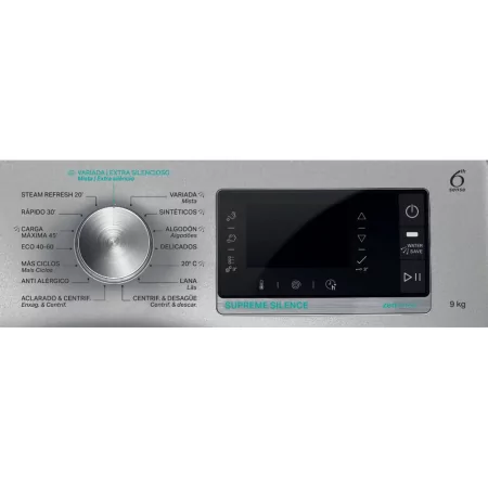 Kontrolsat - Whirlpool Washing Machine - 8Kg 1400rpm Inverter Look Inox - W8 W946SR SPT