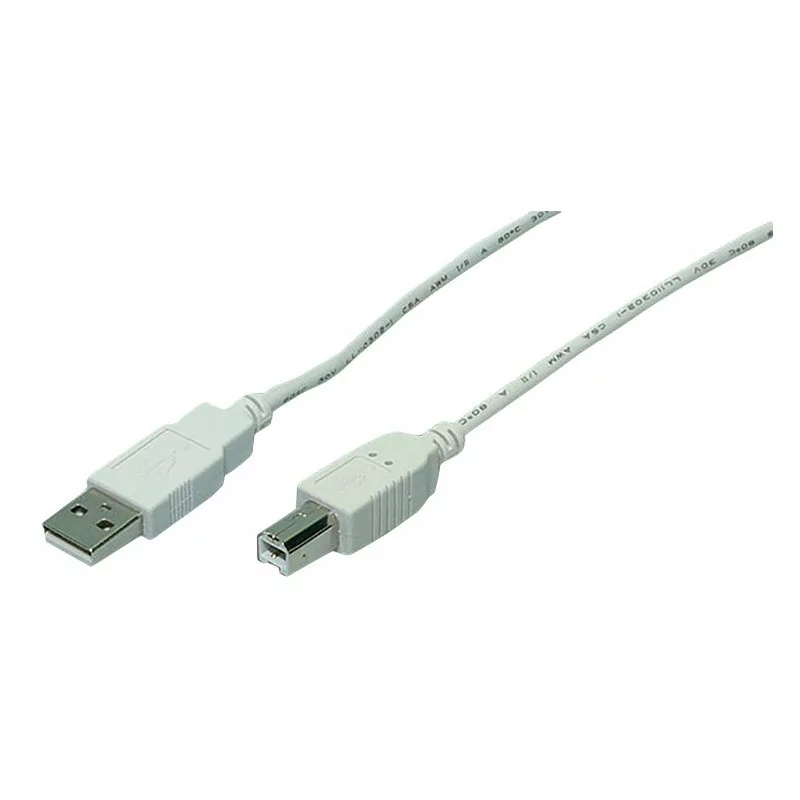 Logilink Cable USB 2.0 - USB A para USB B - 5M Logilink Cable USB 2.0 - USB A para USB B - 5M