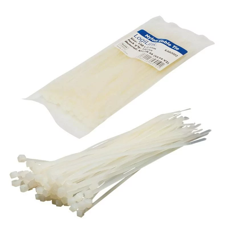 Logilink Plastic Cable Ties With Serrilha 100 pcs.