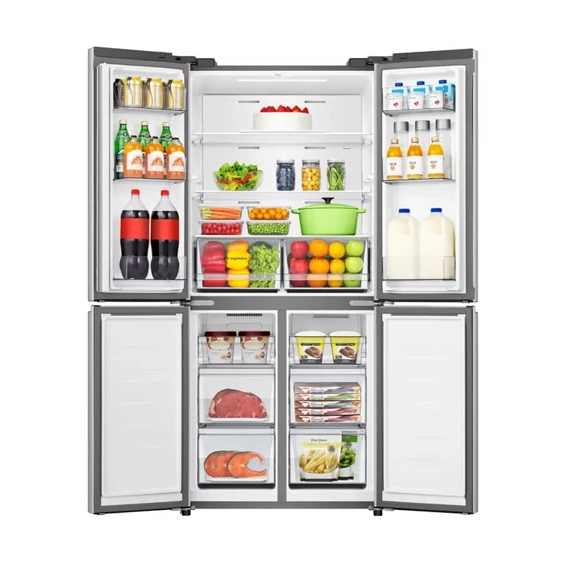 Kontrolsat - Hisense RQ5P470SEIE American Fridge Freezer (499L - Class E - Inox)