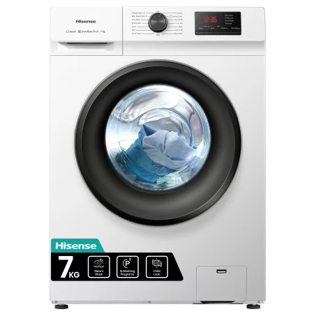Kontrolsat - Hisense Washing Machine - (7kg - 1200rpm) - WFVB7012EM
