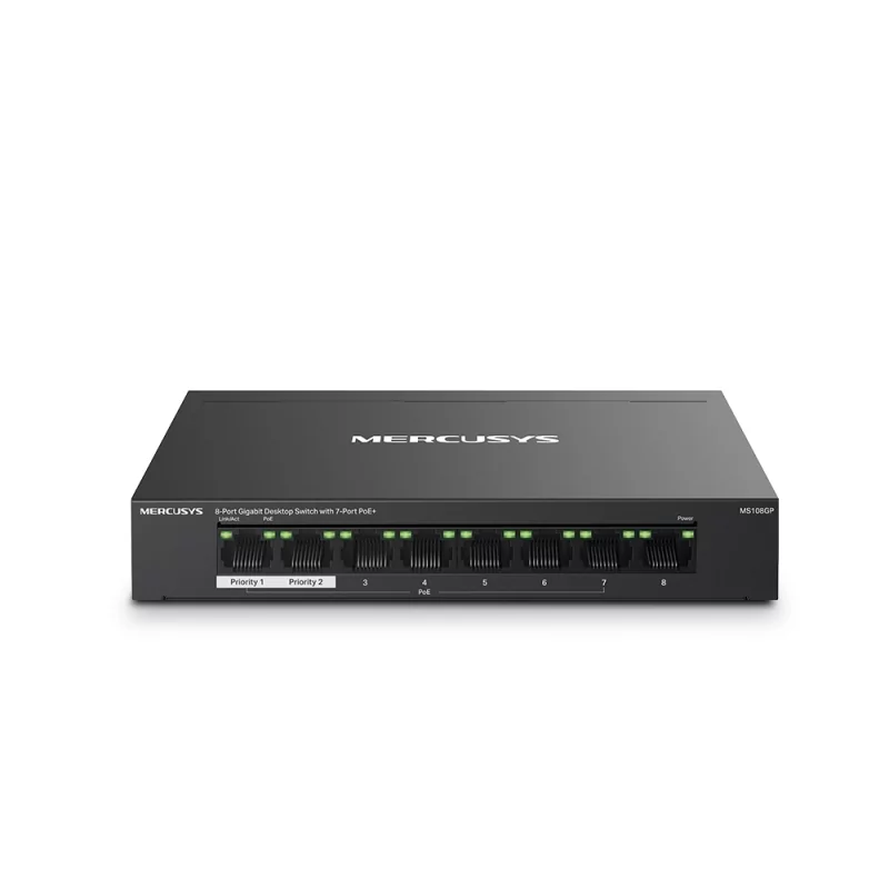 Kontrolsat - Hub Switch 8 Gigabit Ports Mercusys MS108GP