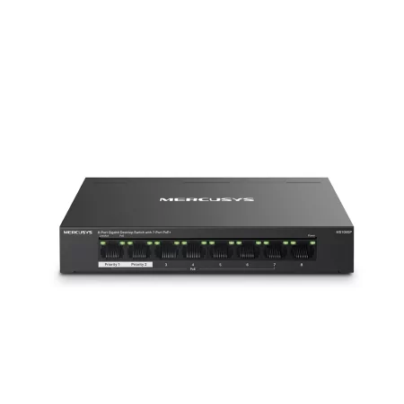 Kontrolsat - Hub Switch 8 Portas Gigabit Mercusys MS108GP