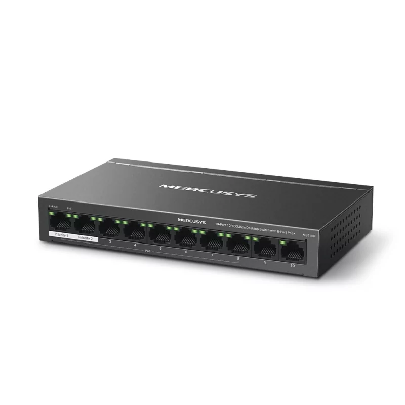 Kontrolsat - Hub Switch 10ptos Desktop Mercusys Ms110p