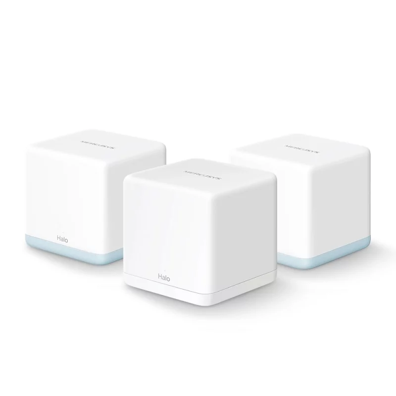 Kontrolsat - Sistema Mesh Mercusys Halo H32G AC1200 Dual-Band WiFi 5 Gigabit (Pack-3) Kontrolsat - Sistema Mesh Mercusys Halo H32G AC1200 Dual-Band WiFi 5 Gigabit (Pack-3)