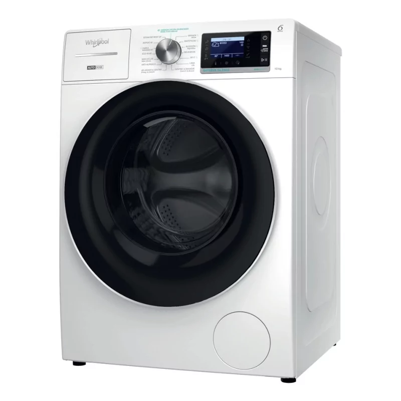 Kontrolsat - WHIRLPOOL - Máq. Lavar Roupa W8 09AD SILENCE SPT - 10kg - 1400rpm
