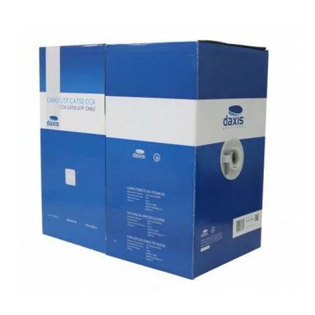 Cabo Daxis - CAT5E UTP CCA PVC3 - ED0313 - 305m