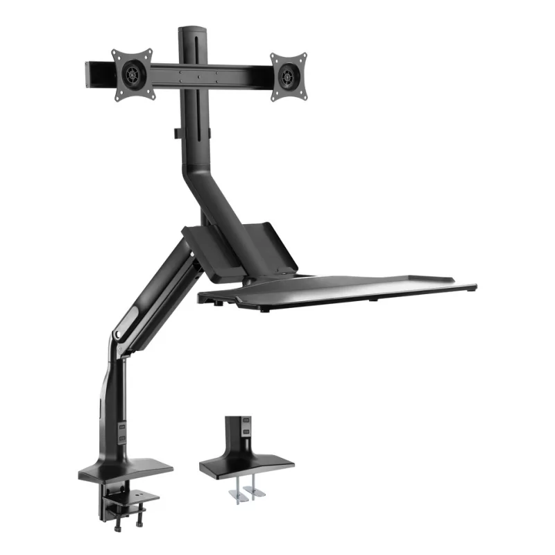 Kontrolsat - Napofix Desk Mount - For Dual Monitor - 17" to 27" - SW6200