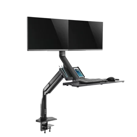 Kontrolsat - Napofix Desk Mount - For Dual Monitor - 17" to 27" - SW6200