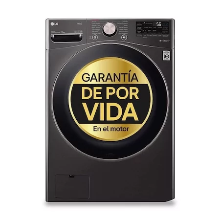 Kontrolsat - Máquina de Lavar Roupa LG F0P3CYV2E - (20 kg - 1000 RPM - Preto)