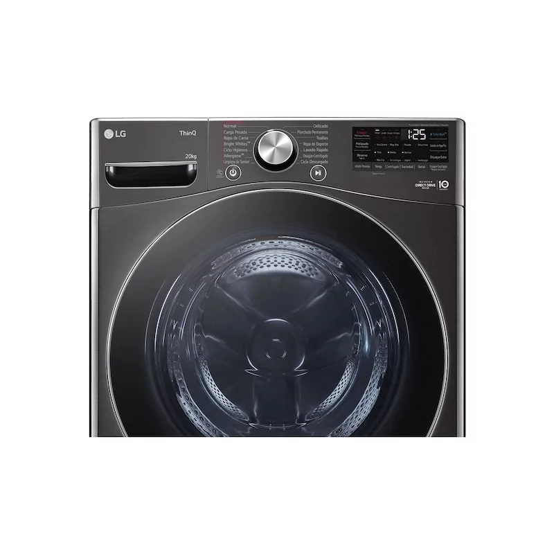 Kontrolsat - Máquina de Lavar Roupa LG F0P3CYV2E - (20 kg - 1000 RPM - Preto)