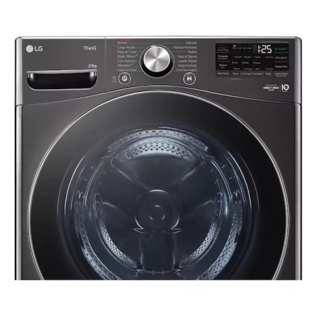 Kontrolsat - Máquina de Lavar Roupa LG F0P3CYV2E - (20 kg - 1000 RPM - Preto)