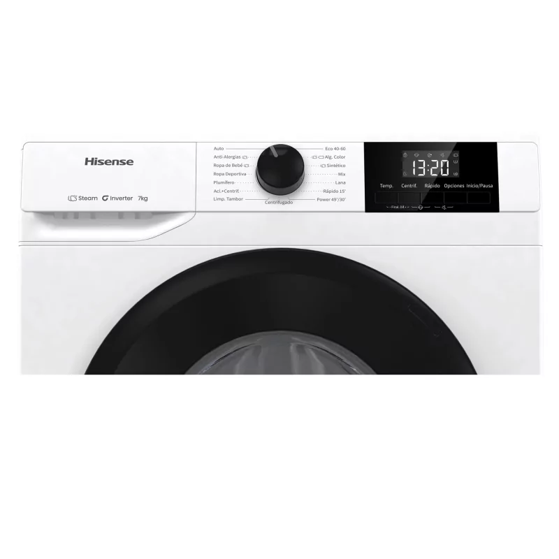 Kontrolsat - Máquina de Lavar Roupa Hisense WF1G7021BW - (7kg - 1200 RPM - Branco)