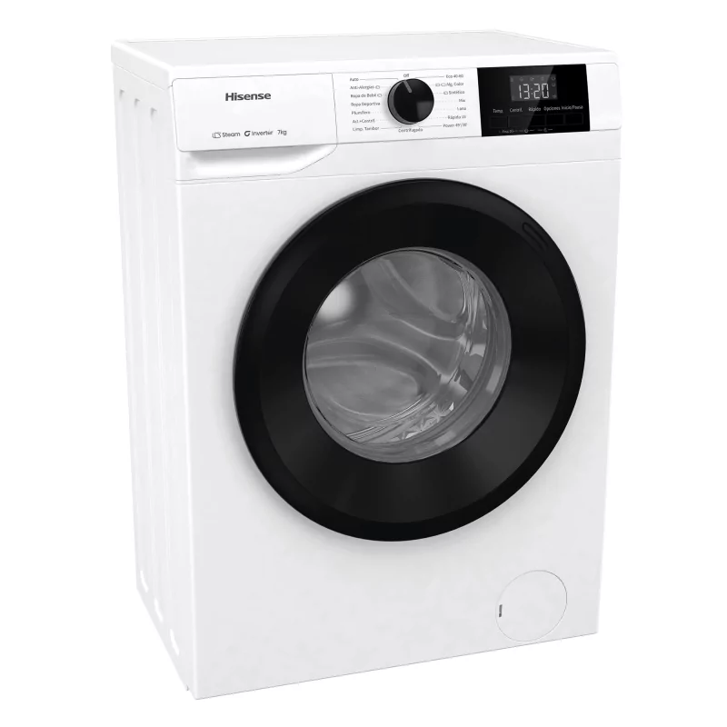 Kontrolsat - Máquina de Lavar Roupa Hisense WF1G7021BW - (7kg - 1200 RPM - Branco)