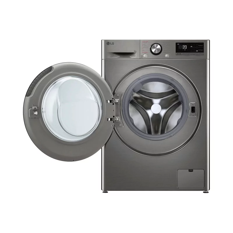 Kontrolsat - Máquina de Lavar Roupa LG F4WR709SGS - (9 kg - 1400 rpm - Preto)
