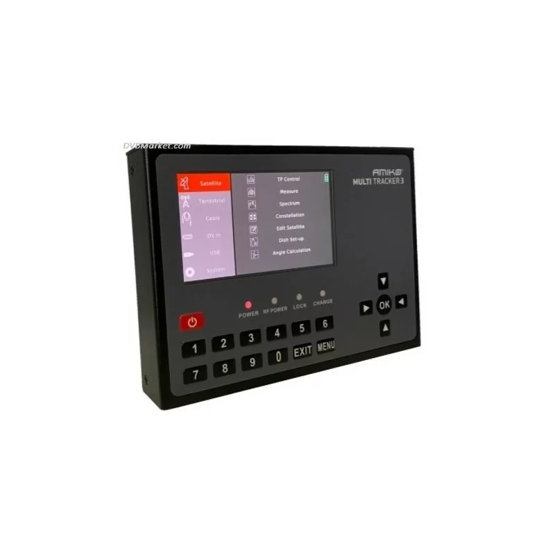 Amiko Multi-Tracker 3 - Medidor de Campo - Satélite, TDT, Cabo.
