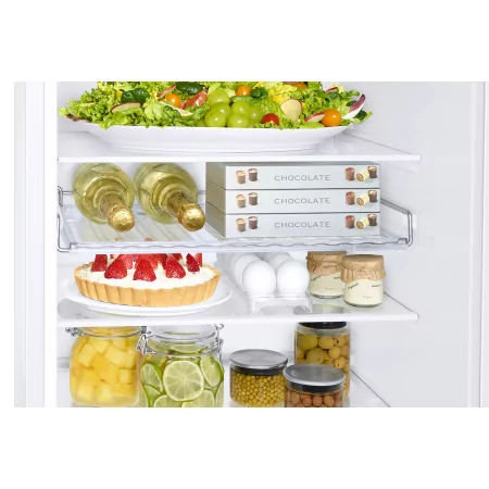 Kontrolsat - Samsung RB34C672DWW Fridge Freezer (344L - Class D - White)