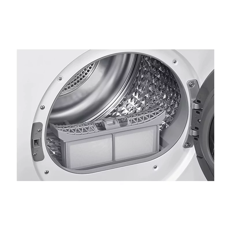 Kontrolsat - Máquina de Secar Roupa Samsung DV80CGC0B0TEEP - (8 kg - Bomba de Calor - Branco)