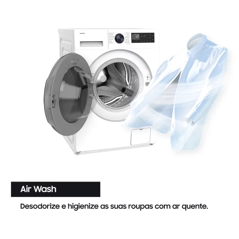 Kontrolsat - Máquina de Lavar e Secar Roupa Samsung WD90DG5B15BEEP - (6/9KG - 1400 rpm - Branco)