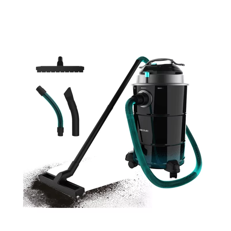 Kontrolsat - Aspirador de Cinzas CECOTEC Conga Ash 6000 Easy Go Xl - (30 L - 1500 W)