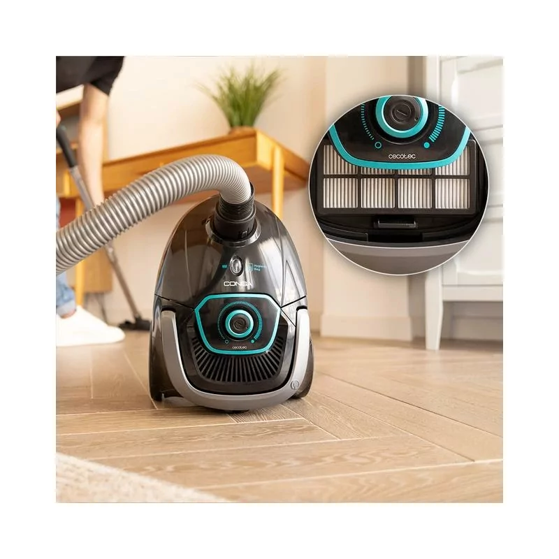Kontrolsat - Aspirador CECOTEC Conga Powerbag 2500 Compact Plus Preto
