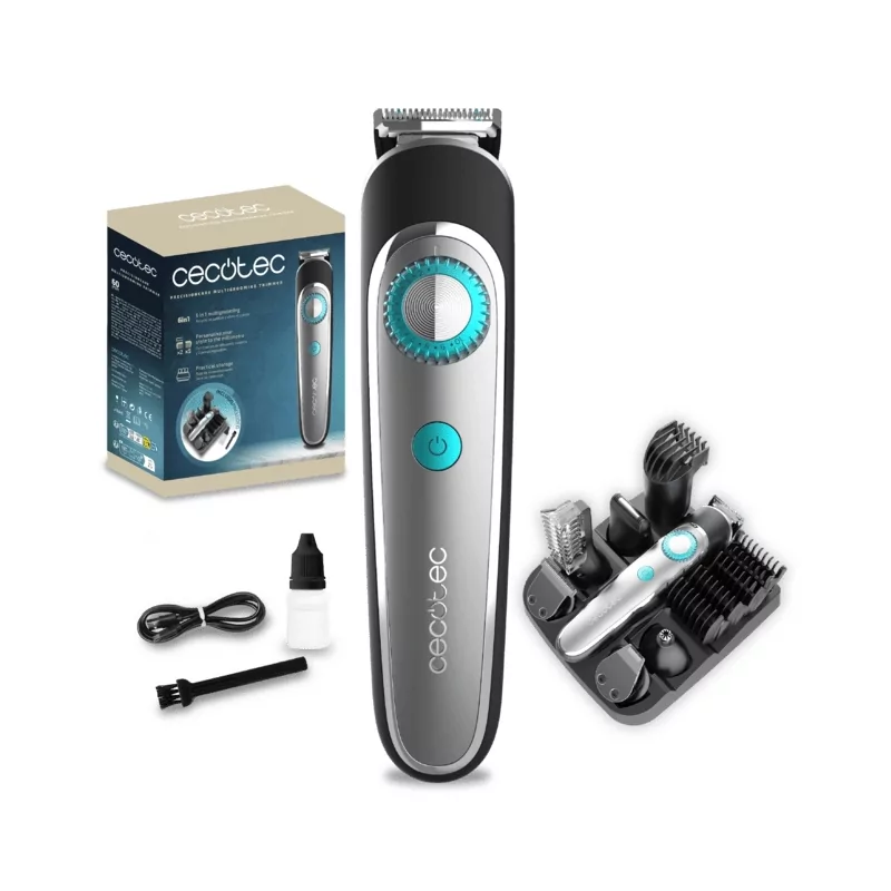 Kontrolsat - Aparador Multifunções CECOTEC Trimmer Multigrooming Bamba PrecisionCare Extreme 5 in 1