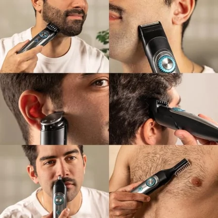Kontrolsat - Aparador Multifunções CECOTEC Trimmer Multigrooming Bamba PrecisionCare Extreme 5 in 1