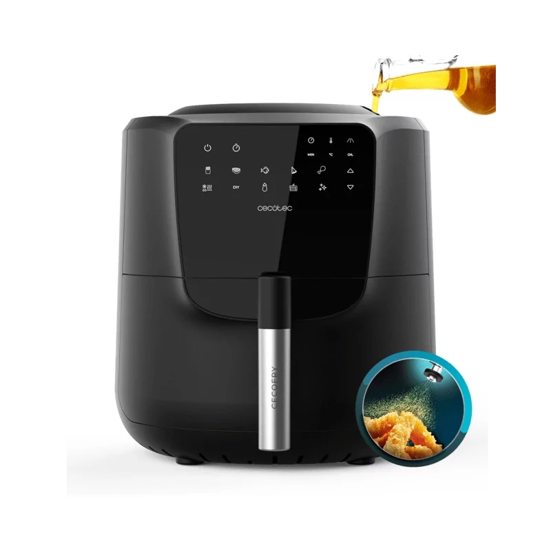 Kontrolsat - Frigideira de Ar Cecotec Cecofry Rain 5.5L (5.5L - 1550W)