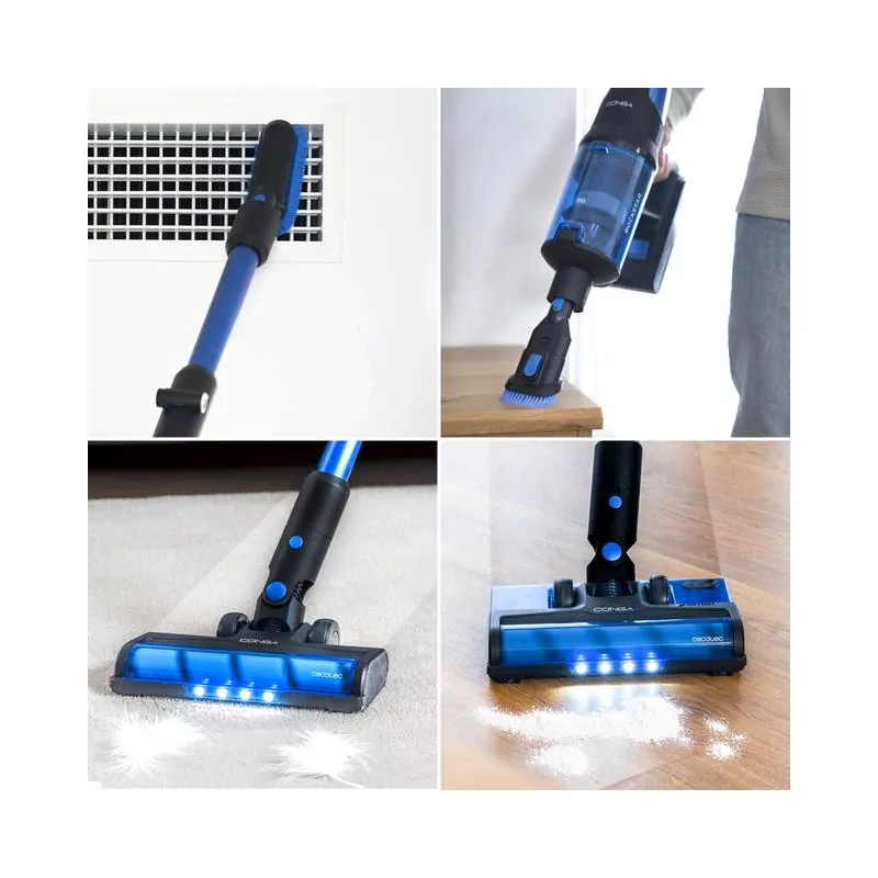 Kontrolsat - Aspirador Vertical Cecotec - ( 680 W - 30 kPa - 250 AW ) - Conga Rockstar 8500 Infinity Ergowet Animal T