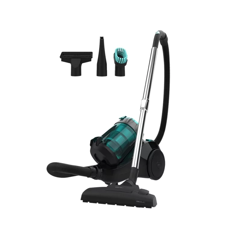 Kontrolsat - Aspirador de pó CECOTEC 08590 Conga Rockstar Multicyclonic Compact Plus 800W S/Bag Plus 800W S/Bag