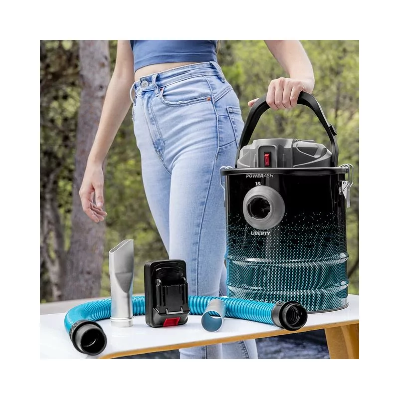 Kontrolsat - Aspirador de Cinzas Conga Ash 7000 Liberty de 15 L 120 W