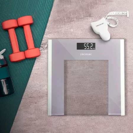 Kontrolsat - Cecotec Surface Precision Healthy Balança de Casa de Banho Digital Vidro Temperado Branca