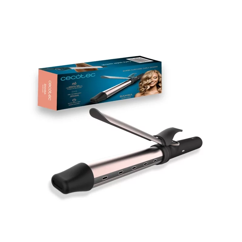 Kontrolsat - Cecotec Modelador de Cabelo Bamba SurfCare Curly Sphere
