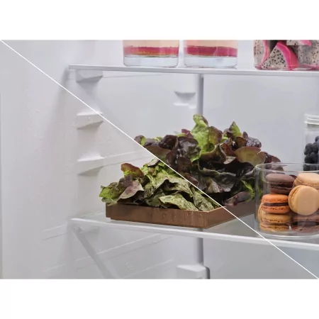 Kontrolsat - AEG RCB632E9MU Fridge Freezer (330L - Class E - Inox)