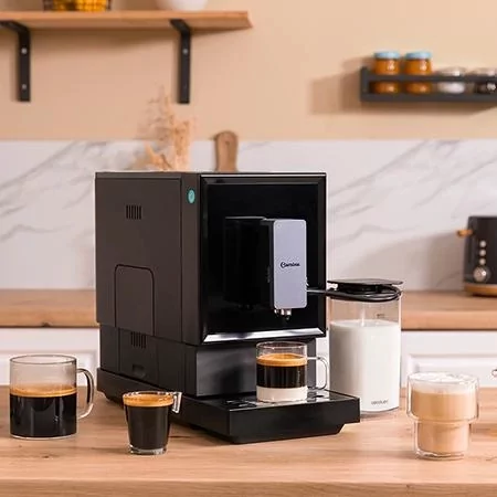 Kontrolsat - Máquina de Café Automática Cecotec Power Matic-ccino Cremma 19 Bar 1470W Preta