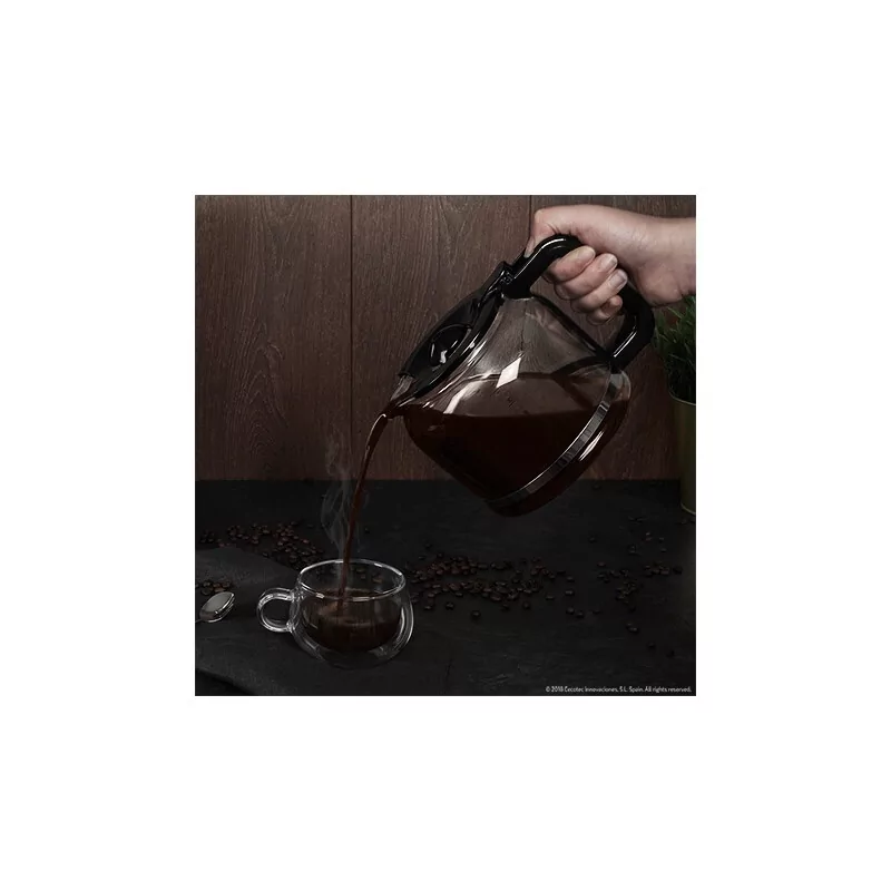 Kontrolsat - Cafetera de goteo cecotec coffee 66 heat/ 12 tazas/ negra